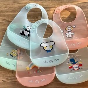 1pc Baby Silicone Bib