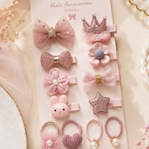 10-Piece Hair Accessories for Girls